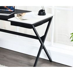 Masa pentru calculator Costway HW66465BK (Black/White) Thumb