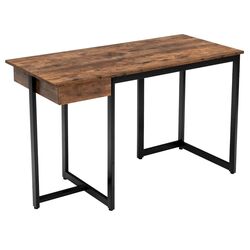 Стол компьютерный Costway HW67259CF (Rustic Brown) Thumb