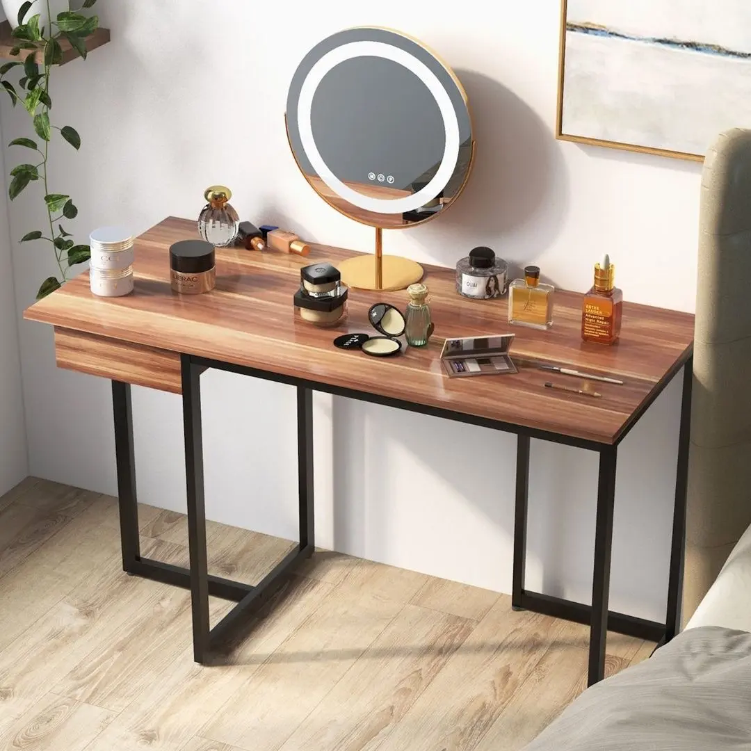 Стол компьютерный Costway HW67259WT (Walnut)