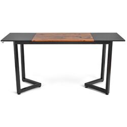 Masa pentru calculator Costway HW67467BK (Black/Rustic Brown) Thumb