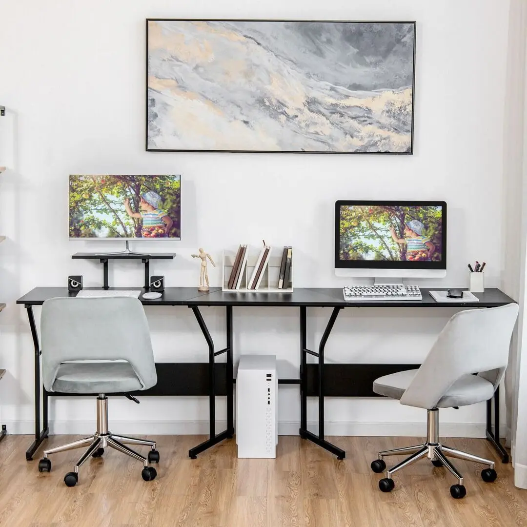 Masa de calculator Costway JV10155DK (Black)