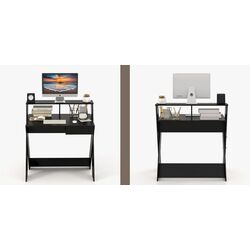 Стол компьютерный Costway JV10759BK (Black) Thumb