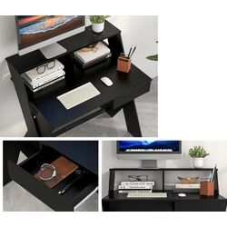 Стол компьютерный Costway JV10759BK (Black) Thumb