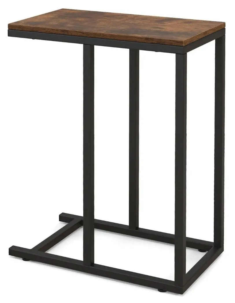 Стол компьютерный Costway JV11981CF (Rustic/Brown)