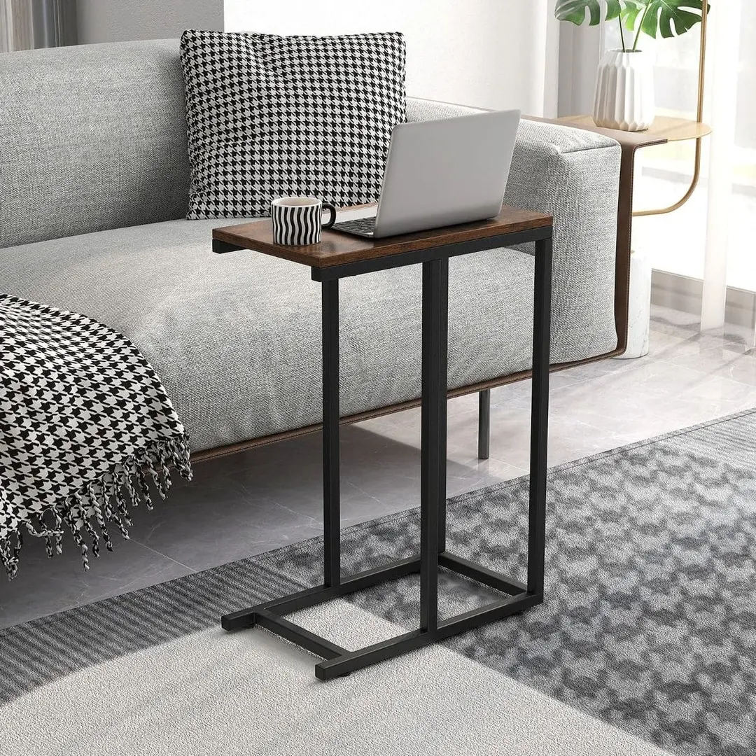 Стол компьютерный Costway JV11981CF (Rustic/Brown)