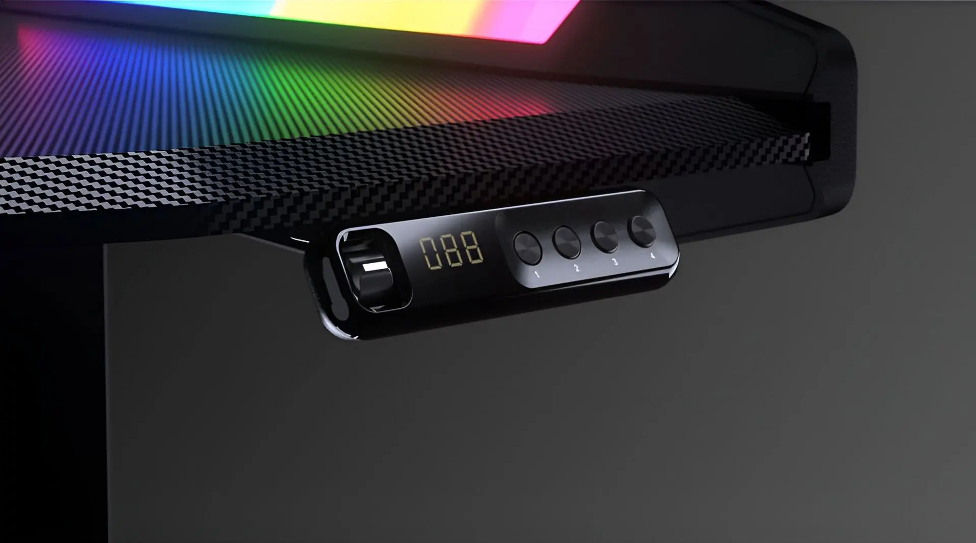 Masă de calculator gaming Cougar E-Mars (Black) - 7