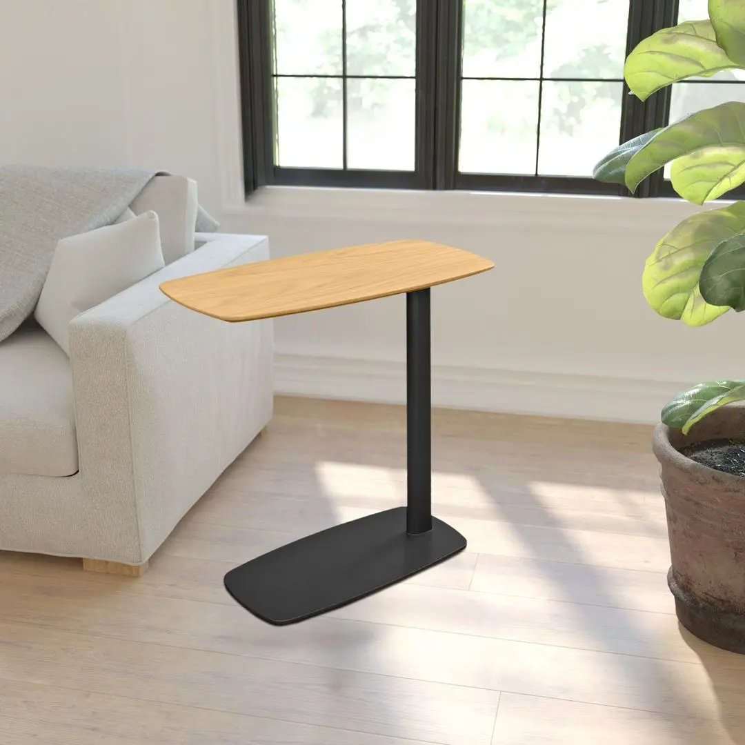 Стол для ноутбука DP Mirax Furnir (Sonoma Oak/Black)