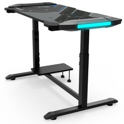 Игровой компьютерный стол E-Blue EGT574 (Black/Gray) Thumb