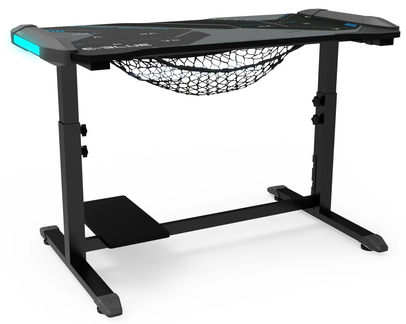 Игровой компьютерный стол E-Blue EGT574 (Black/Gray) - 3