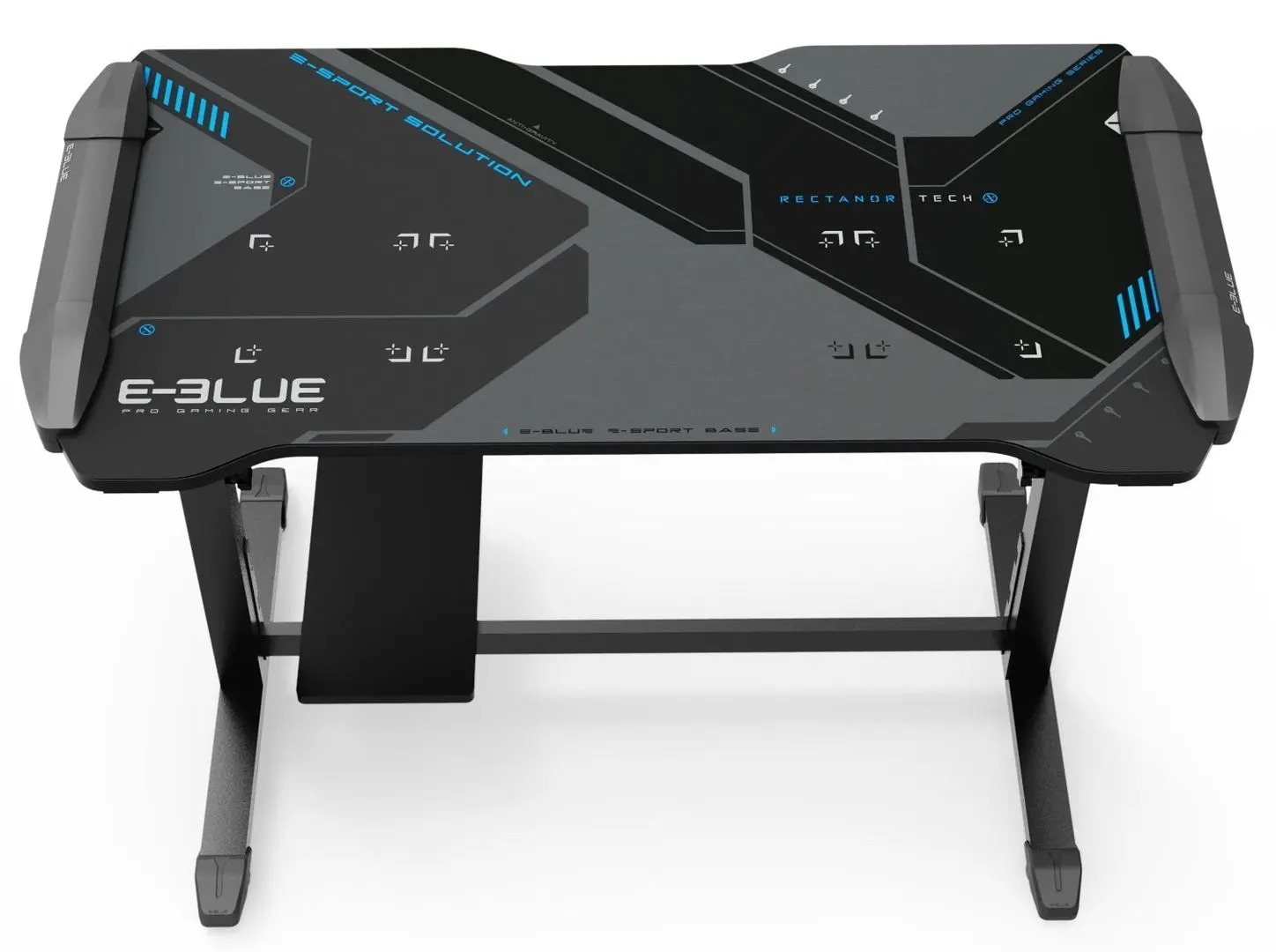Игровой компьютерный стол E-Blue EGT574 (Black/Gray)