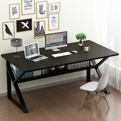 Masa pentru calculator ECarla STL08CZ (Black)