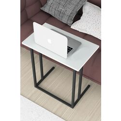 Masa de calculator Bofigo Metal (White/Black) Thumb