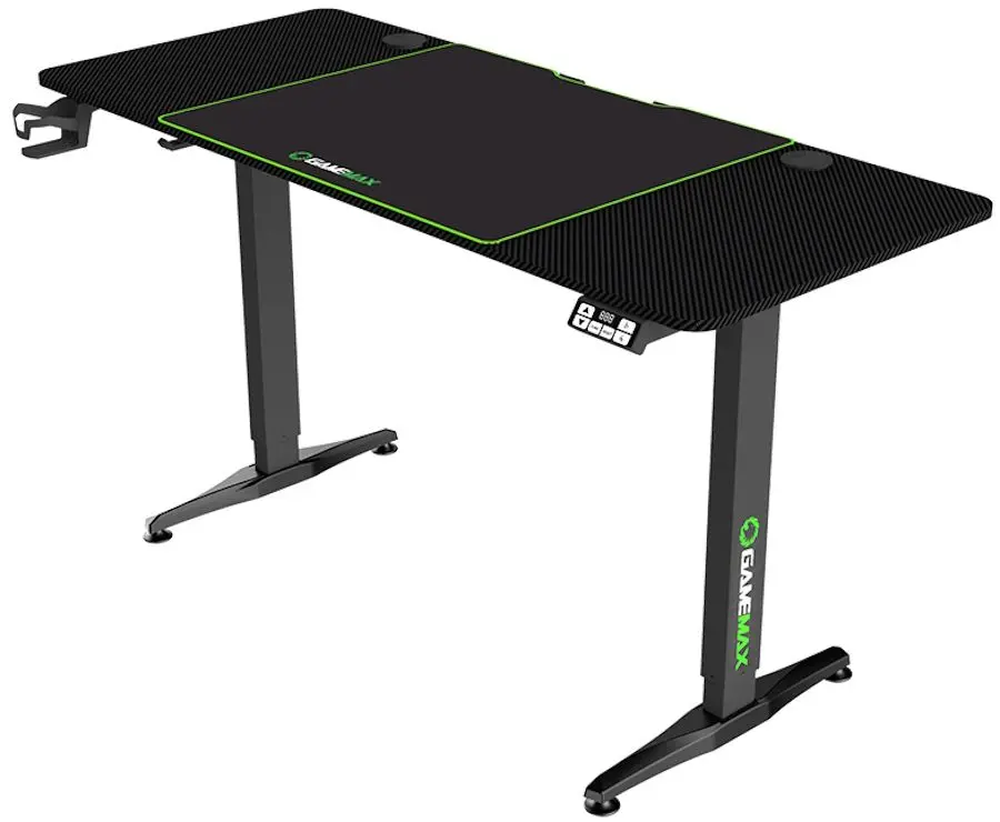 Masa de calculator gaming GameMax D140-Carbon-EC (Black) - 3