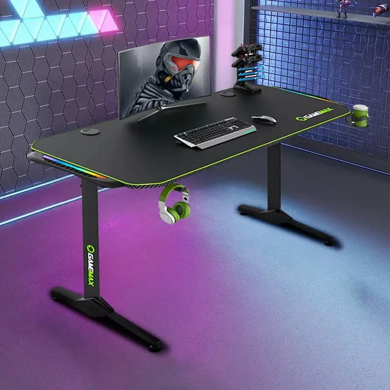 Игровой компьютерный стол GameMax D140 Carbon RGB 159х60 (Black)