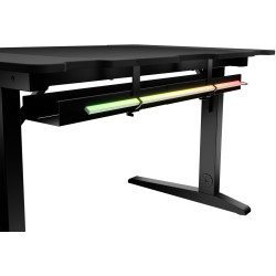 Masa de calculator gaming Genesis Holm Modular RGB 120 (Black) Thumb