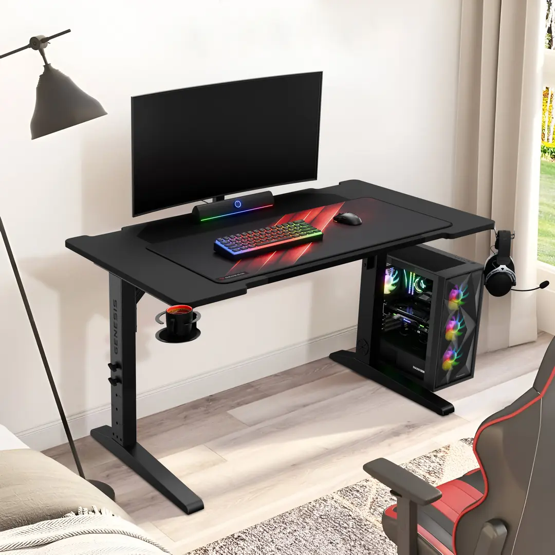 Masa de calculator gaming Genesis Holm Modular RGB 120 (Black)