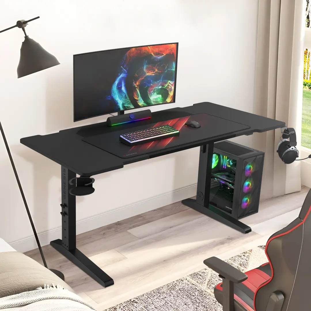 Masa de calculator gaming Genesis Holm Modular RGB 140 (Black)