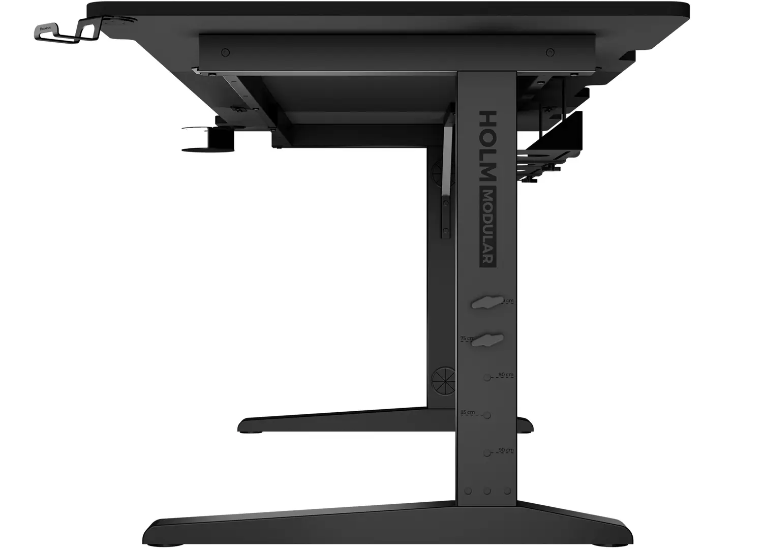 Masa de calculator gaming Genesis Holm Modular RGB 160 (Black) - 3