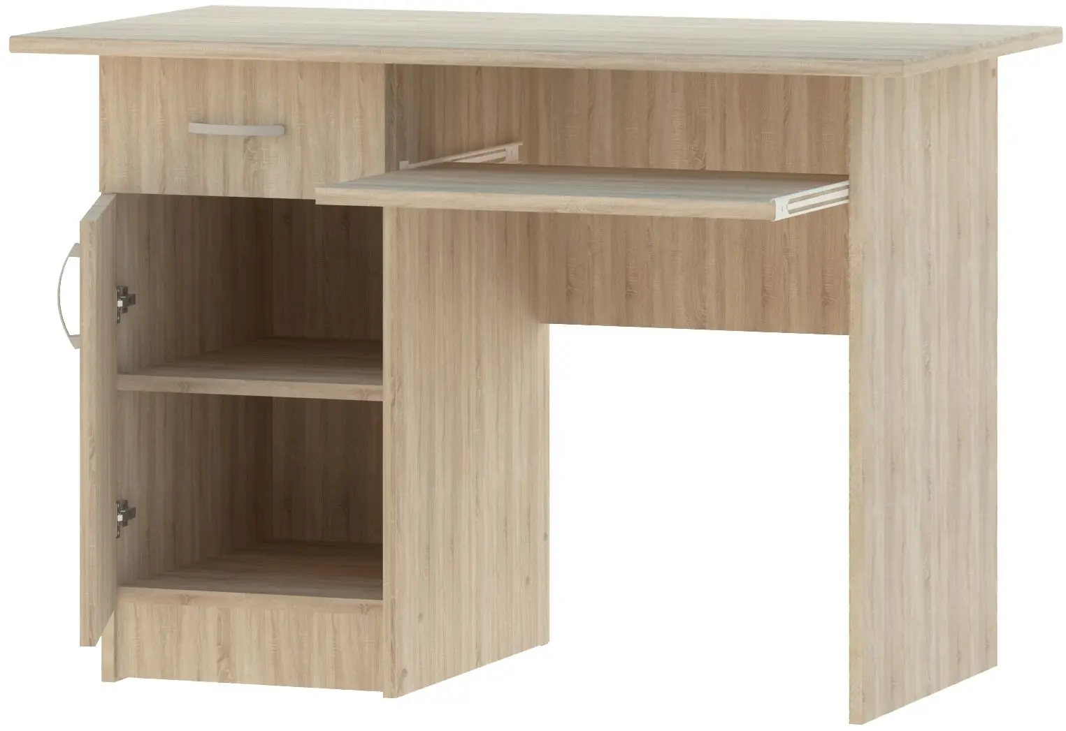 Masa pentru calculator Haaus Togo 1S1U (Sonoma Oak) - 5