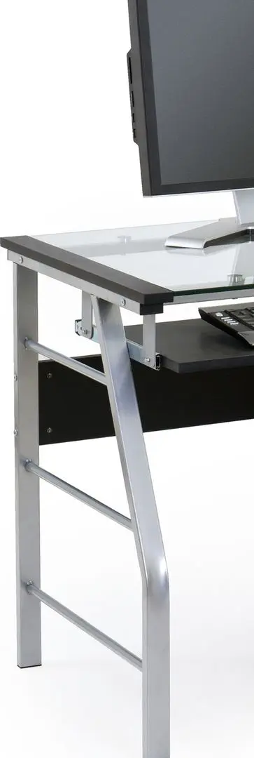 Masa pentru calculator Halmar B18 (Black/Silver) - 3