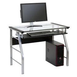 Masa pentru calculator Halmar B18 (Black/Silver)