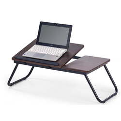 Подставка для ноутбука Halmar B19 (Dark walnut)