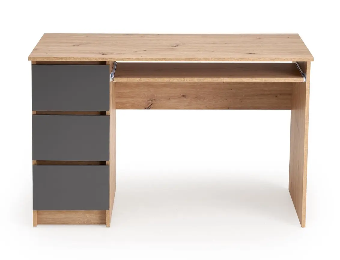 Masa de calculator Halmar Cino (Artisan Oak/Graphite)