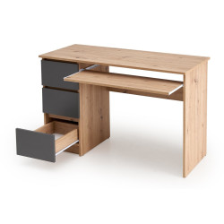 Masa de calculator Halmar Cino (Artisan Oak/Graphite) Thumb