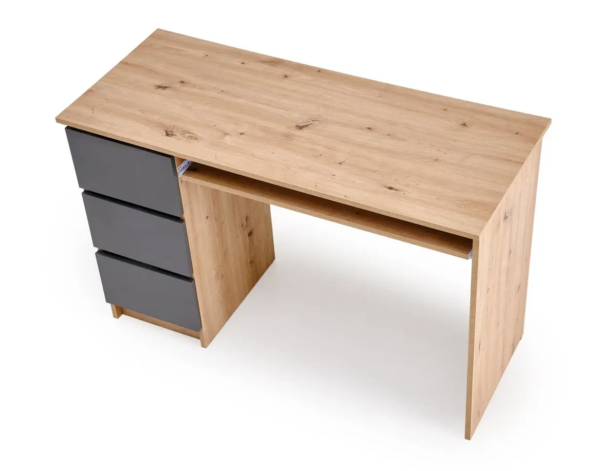 Masa de calculator Halmar Cino (Artisan Oak/Graphite)