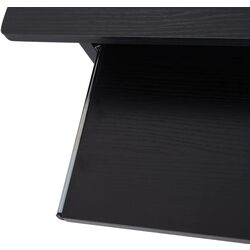 Masa de calculator Homcom 836-092BK 80x45x75 cm (Black) Thumb