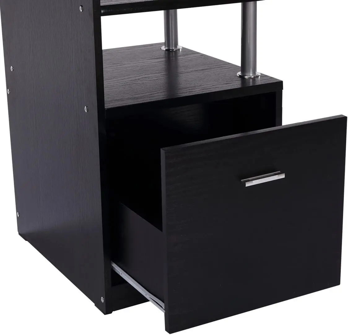 Компьютерный стол Homcom 920-013 152x60x88 cm (Black)