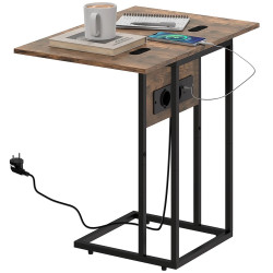 Masa pentru laptop Homcom 83B-227V90RB (Rustic Brown) Thumb
