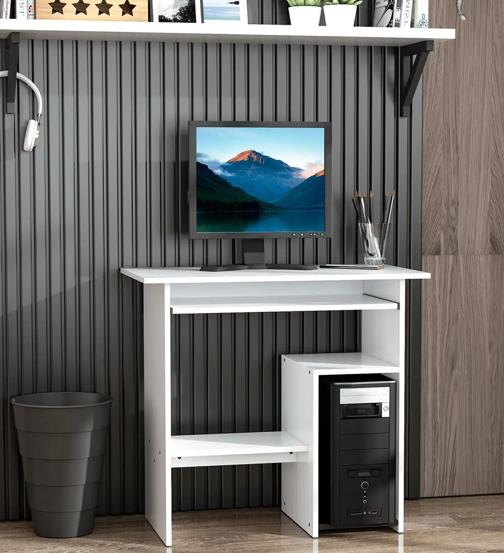 Стол компьютерный Homcom 836-092WT (White)