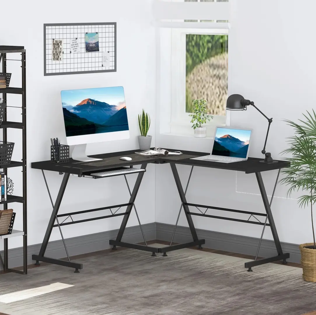 Стол компьютерный Homcom 836-124BK (Black)