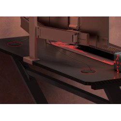 Стол компьютерный Homcom 836-205BK (Black) Thumb