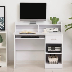 Стол компьютерный Homcom 836-262WT (White)