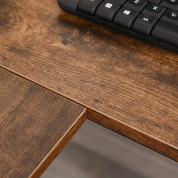 Стол компьютерный Homcom 836-287 (Vintage Brown/Black) Thumb