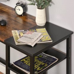 Стол компьютерный Homcom 836-287 (Vintage Brown/Black) Thumb