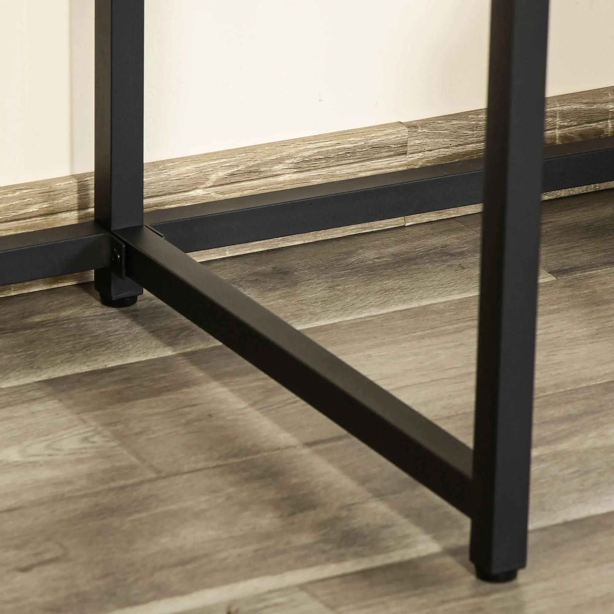 Стол компьютерный Homcom 836-374 (Natural/Black) - 6