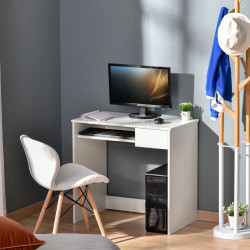 Стол компьютерный Homcom 836-410WT (White)
