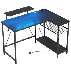 Стол компьютерный Homcom 836-676V90BK (Black) Thumb