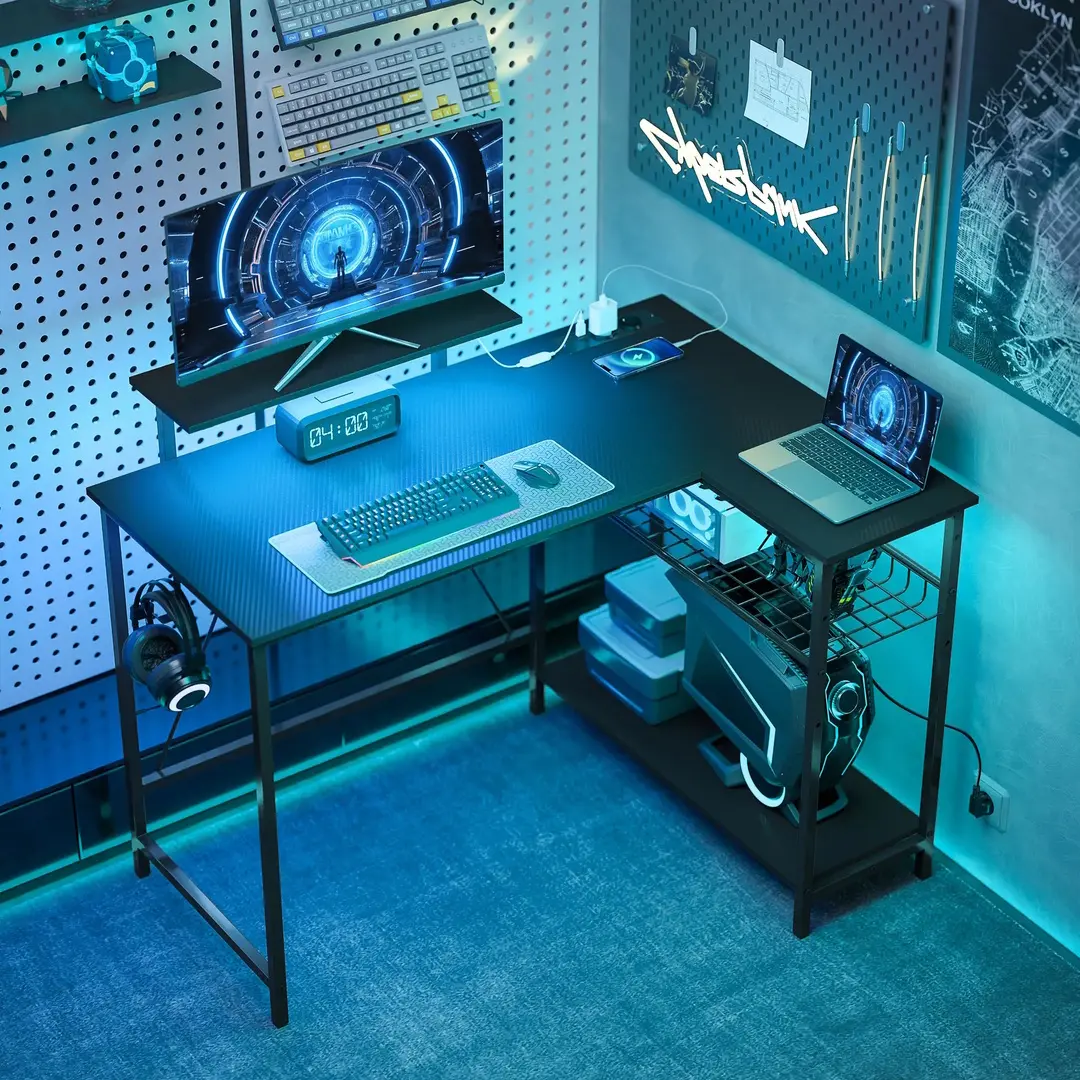 Стол компьютерный Homcom 836-676V90BK (Black)