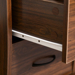 Masa de calculator Homcom 920-011V01 (Walnut) Thumb