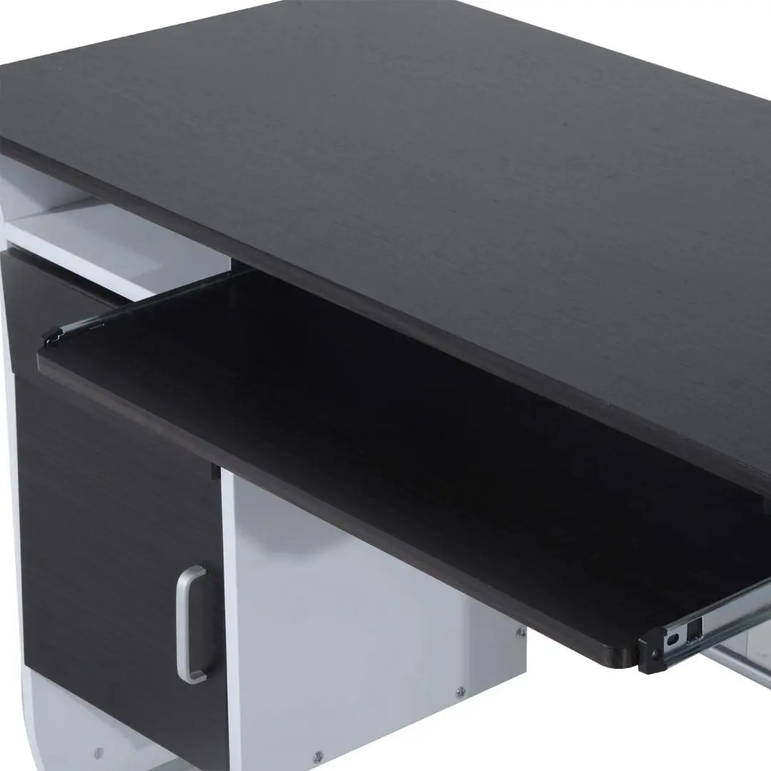 Masa pentru calculator Homcom 920-019 100x52x75 cm (Brown/White)