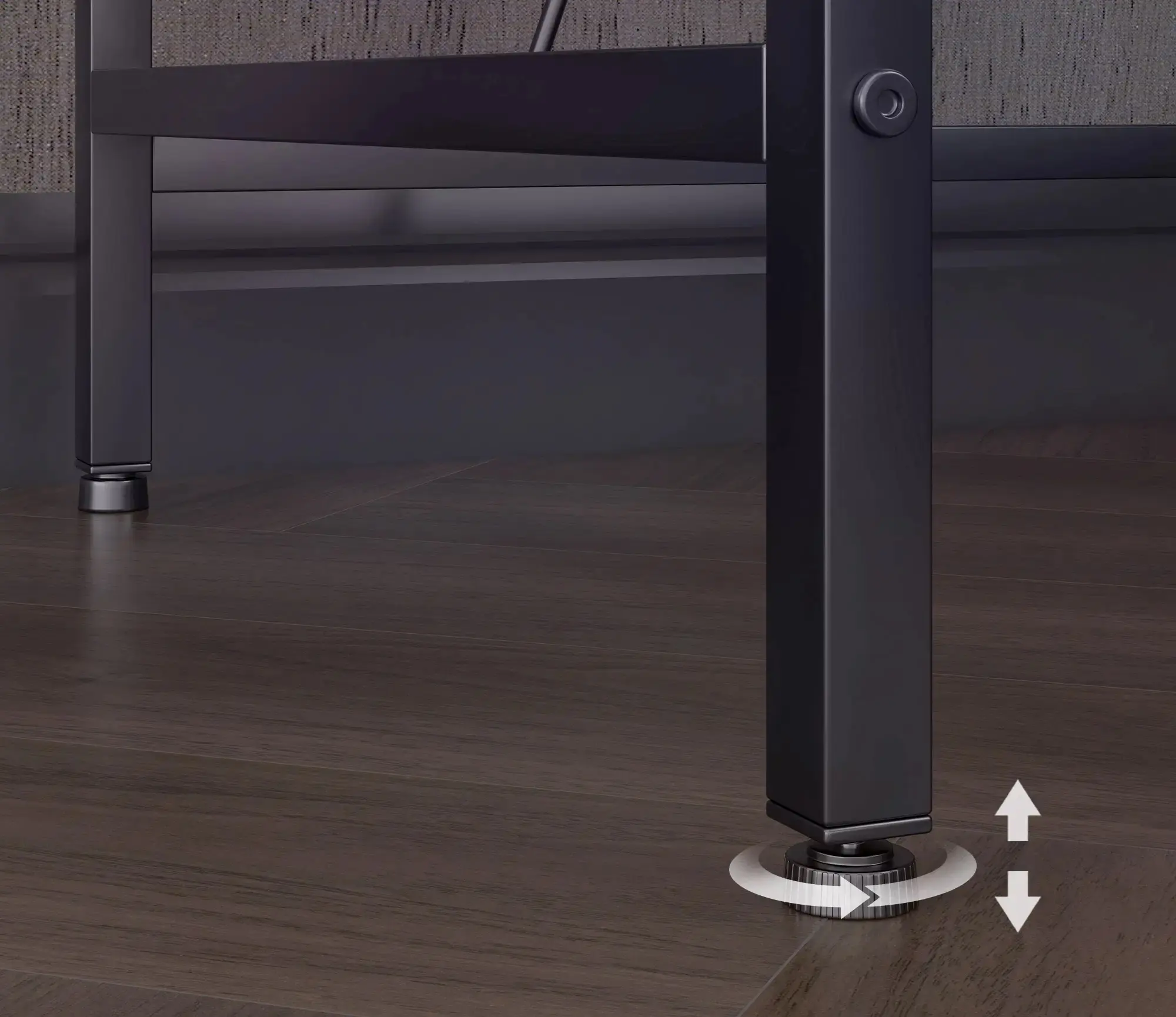 Стол компьютерный Homcom 920-083V90BK (Black) - 6