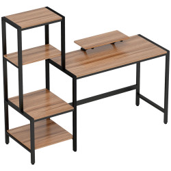 Стол компьютерный Homcom 920-102V80BN (Brown/Black) Thumb