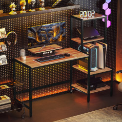 Стол компьютерный Homcom 920-102V80BN (Brown/Black) Thumb