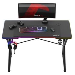 Игровой компьютерный стол Huzaro Hero 1.7 RGB (Black) Thumb