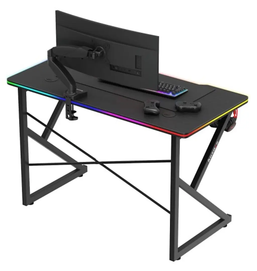 Игровой компьютерный стол Huzaro Hero 1.7 RGB (Black) - 4