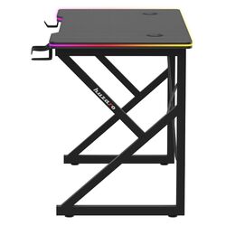 Игровой компьютерный стол Huzaro Hero 1.7 RGB (Black) Thumb